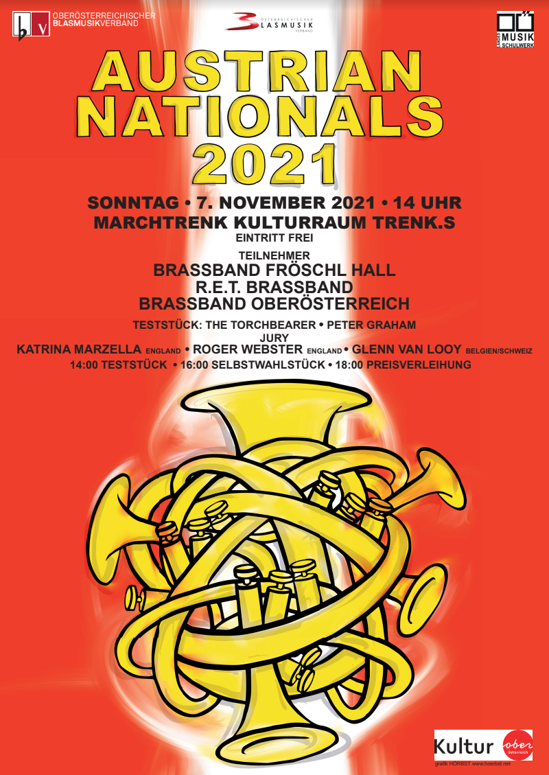 Plakat Austrian Brass Band Nationals 2021